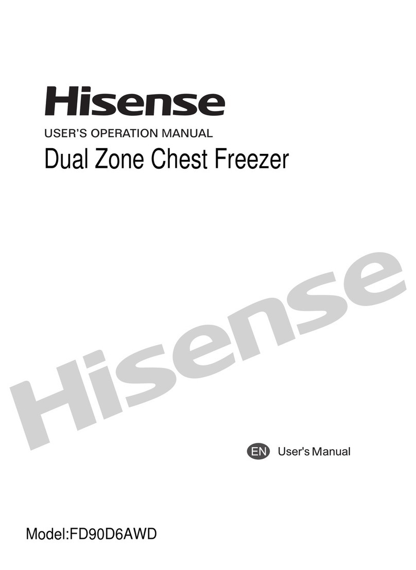 Hisense FD90D6AWD User manual