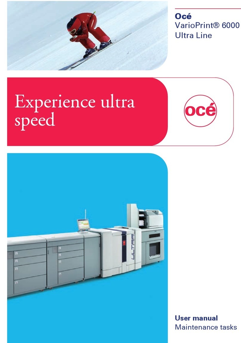 Oce VarioPrint 6000 Ultra Line user manual