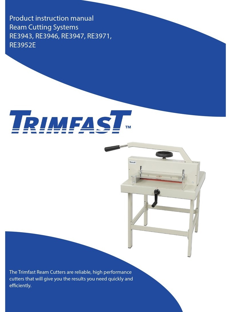 TrimFast RE3943 Product instruction manual