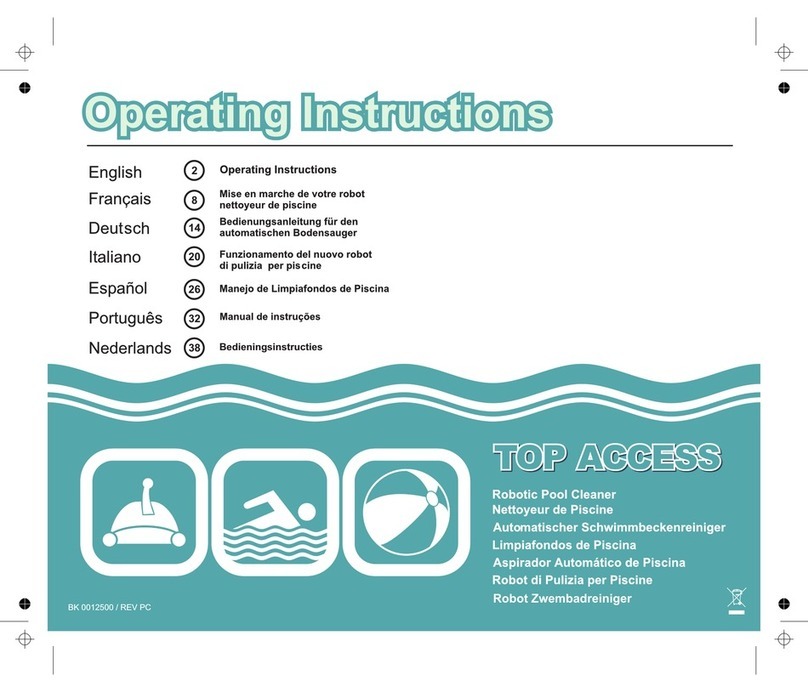 Aquabot Robotic Pool Cleaner operating instructions
