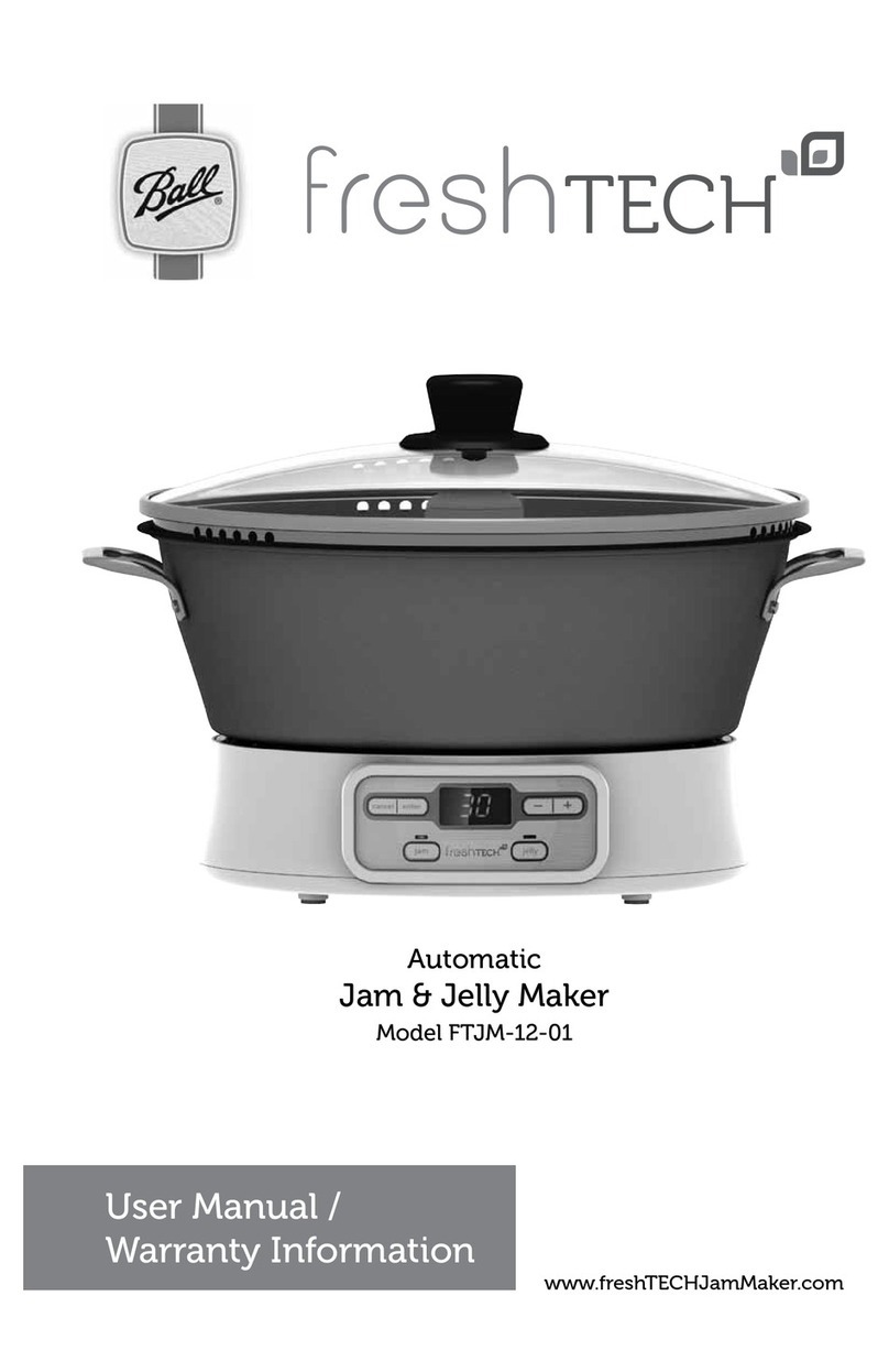 Ball Freshtech FTJM-12-01 Instruction Manual
