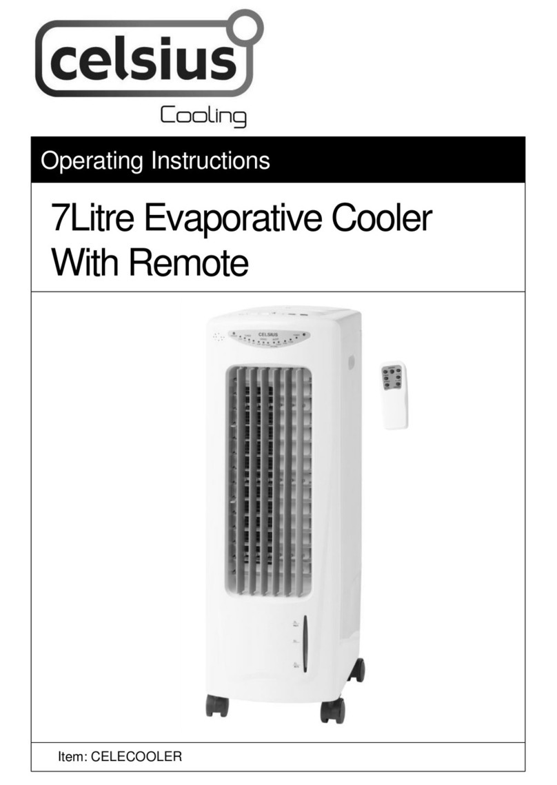Celsius CELECOOLER User manual