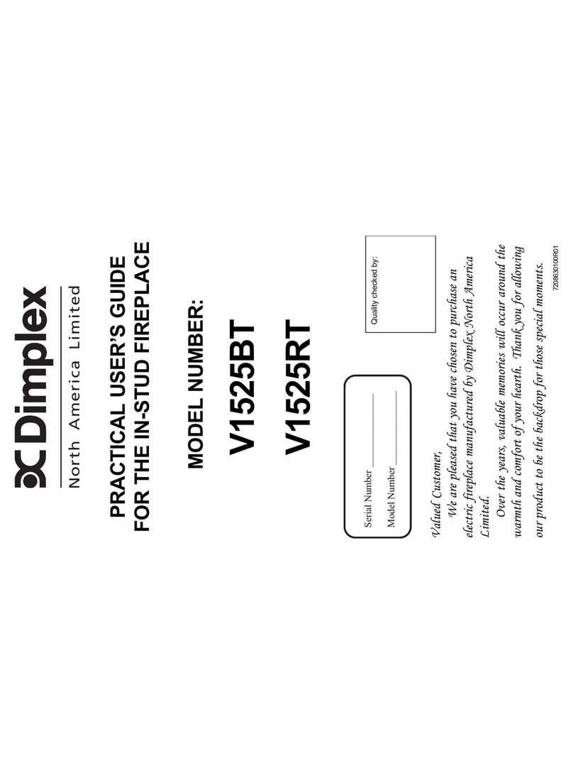 Dimplex IN-STUD V1525BT User manual