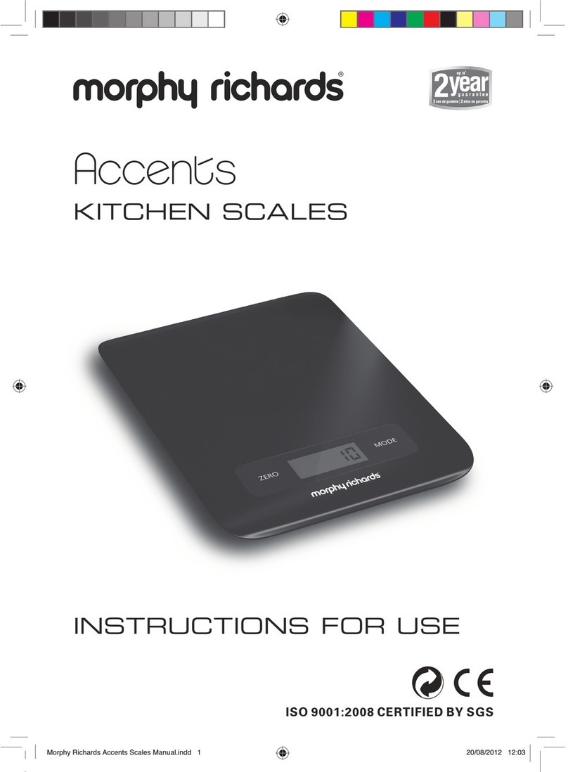 Morphy Richards Accents Instructions for use