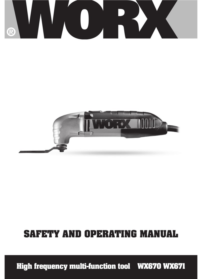 Worx WX670 Installation manual
