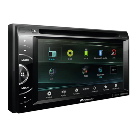 Pioneer AVH-269BT owner's manual