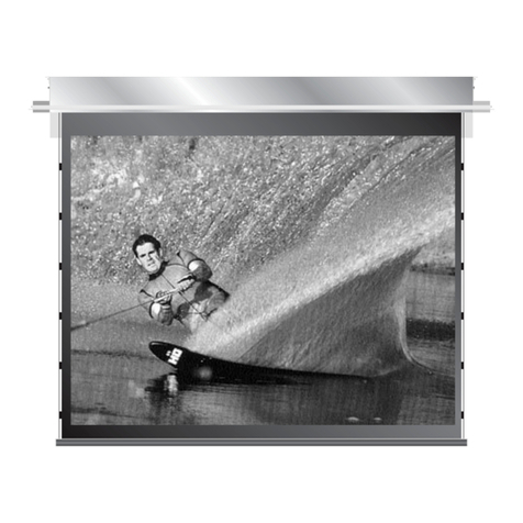 Stewart Filmscreen ABT Trapdoor Electriscreen owner's manual