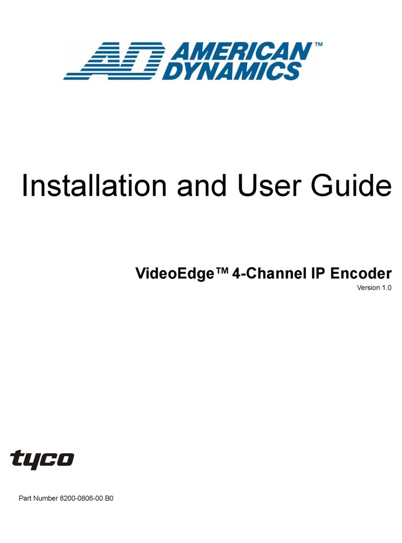American Dynamics VideoEdge user guide