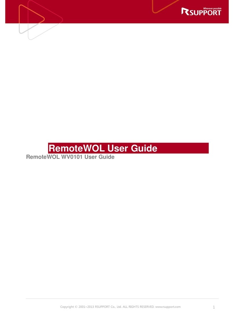 Rsuppoer RemoteWOL WV0101 user guide
