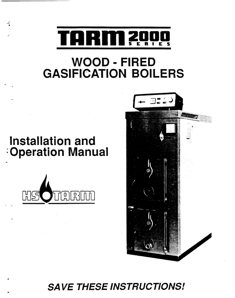 Tarm 2000 Series Installation and operation manual