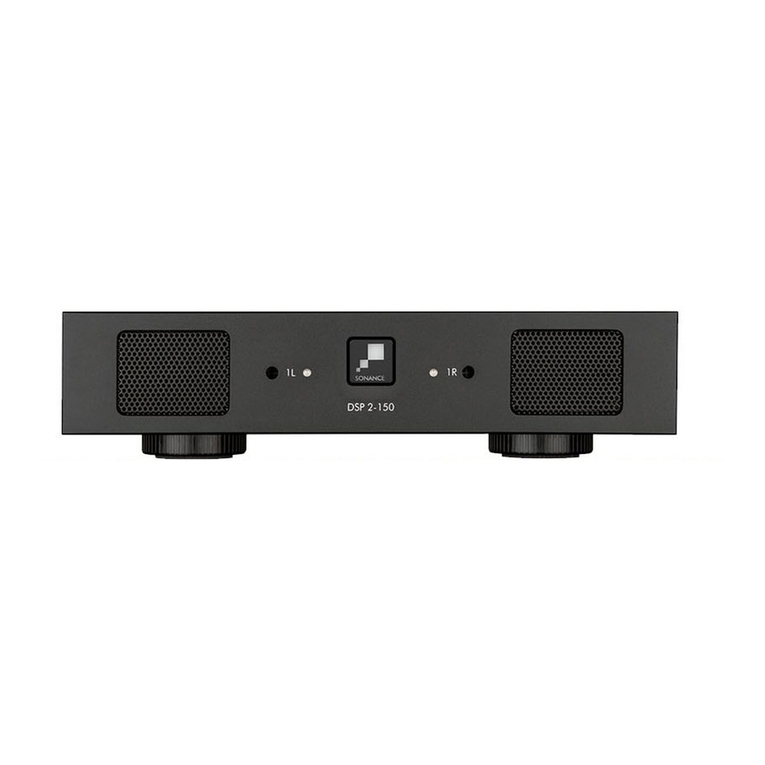 Sonance SONAMP DSP 2-150 User manual