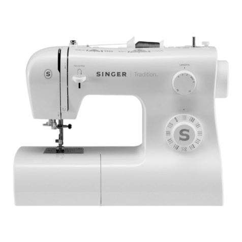 Singer 2282 Operation and safety notes