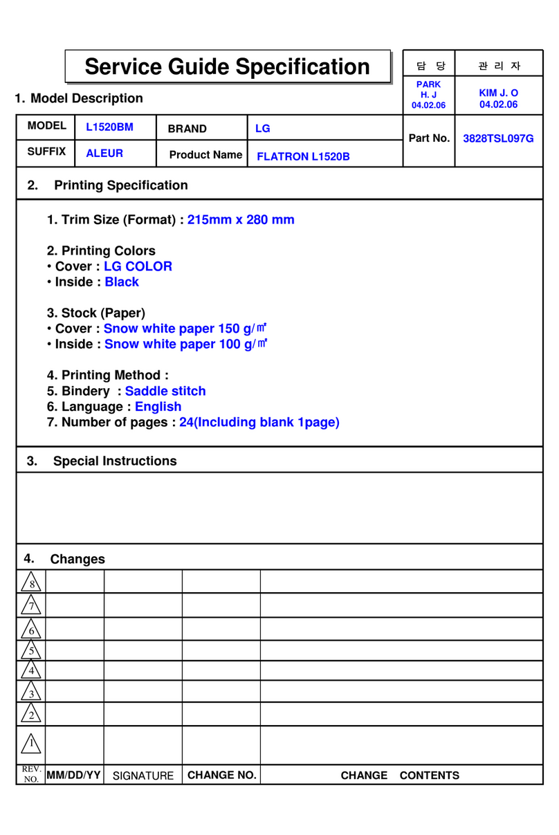 LG FLATRON L1520BM-AL*R User manual LG FLATRON L1520BM-AL*R User manual
