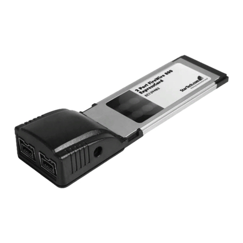 StarTech.com EC1394B2 User manual