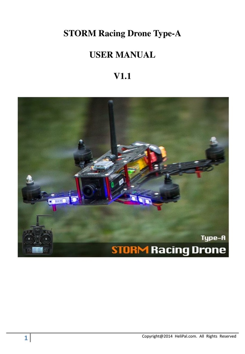 Helipal STORM Racing Drone Type-A user manual
