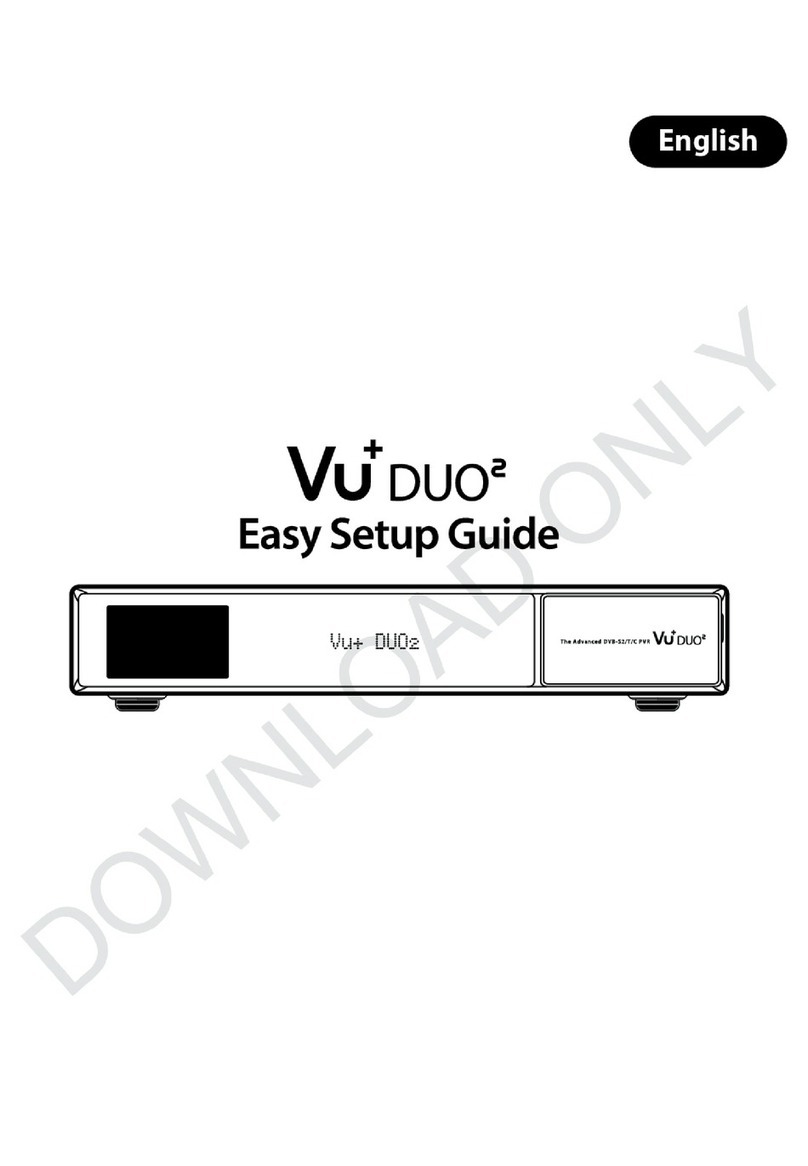 Vu+ DUO2 Quick start guide