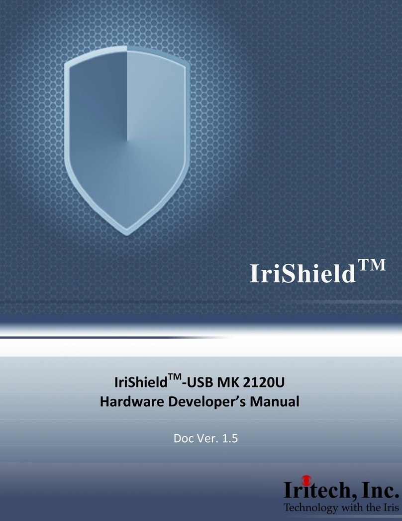 Iritech IriShield?USB MK 2120U User manual