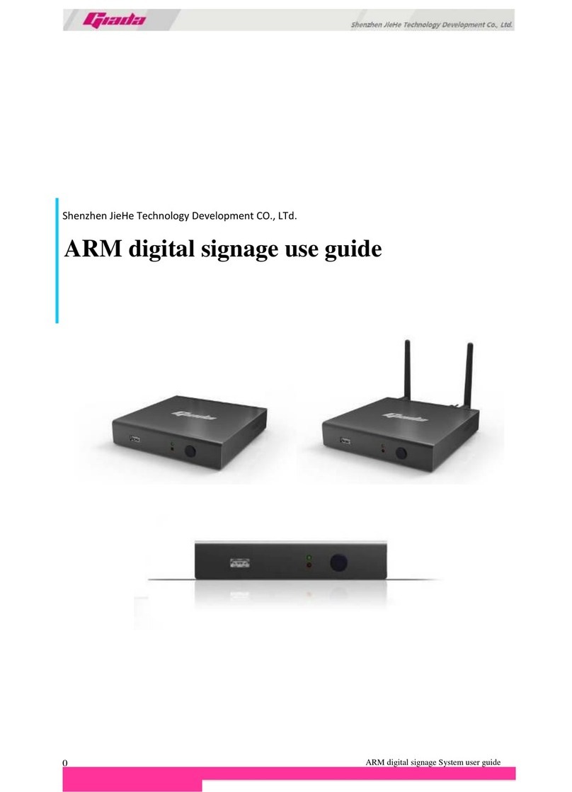 Giada ARM User manual