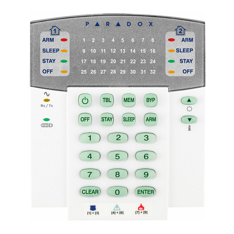 Paradox MG5000 User manual