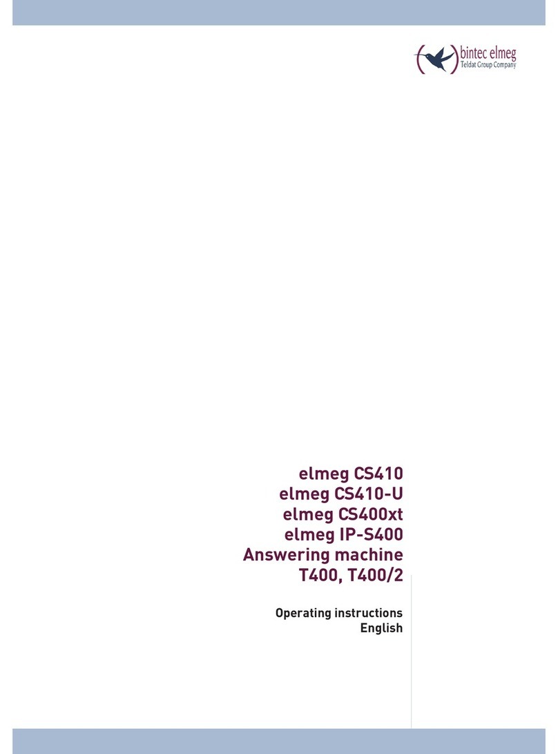 BinTec elmeg CS410 operating instructions