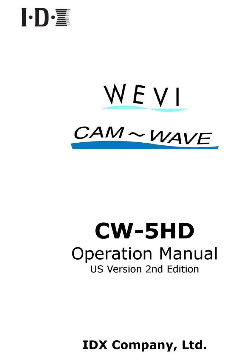 WEVI CW-5HD RX Operation manual