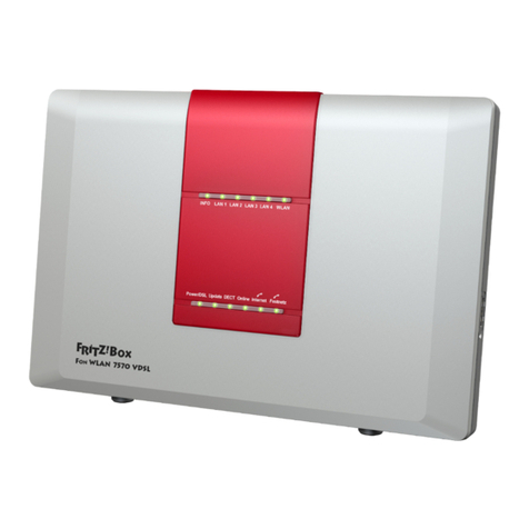 AVM Fritz!Box Fon WLAN 7570 vDSL Quick guide AVM Fritz!Box Fon WLAN 7570 vDSL Quick guide
