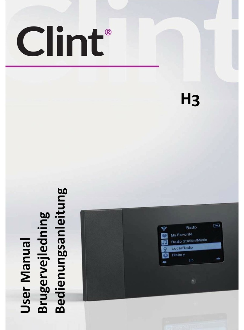 Clint H3 User manual