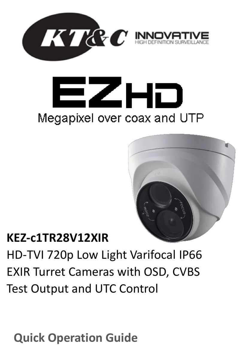 KT&C KEZ-c1TR28V12XIR Quick operation guide