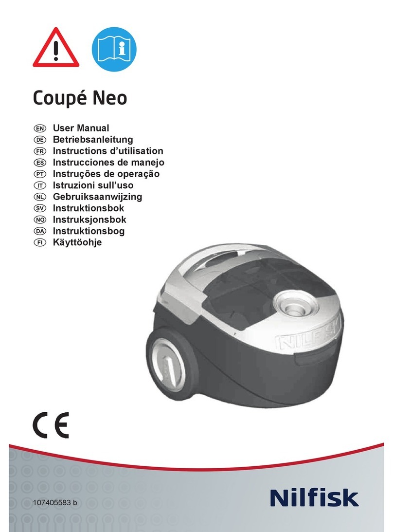 Nilfisk-Advance Coupe Neo User manual