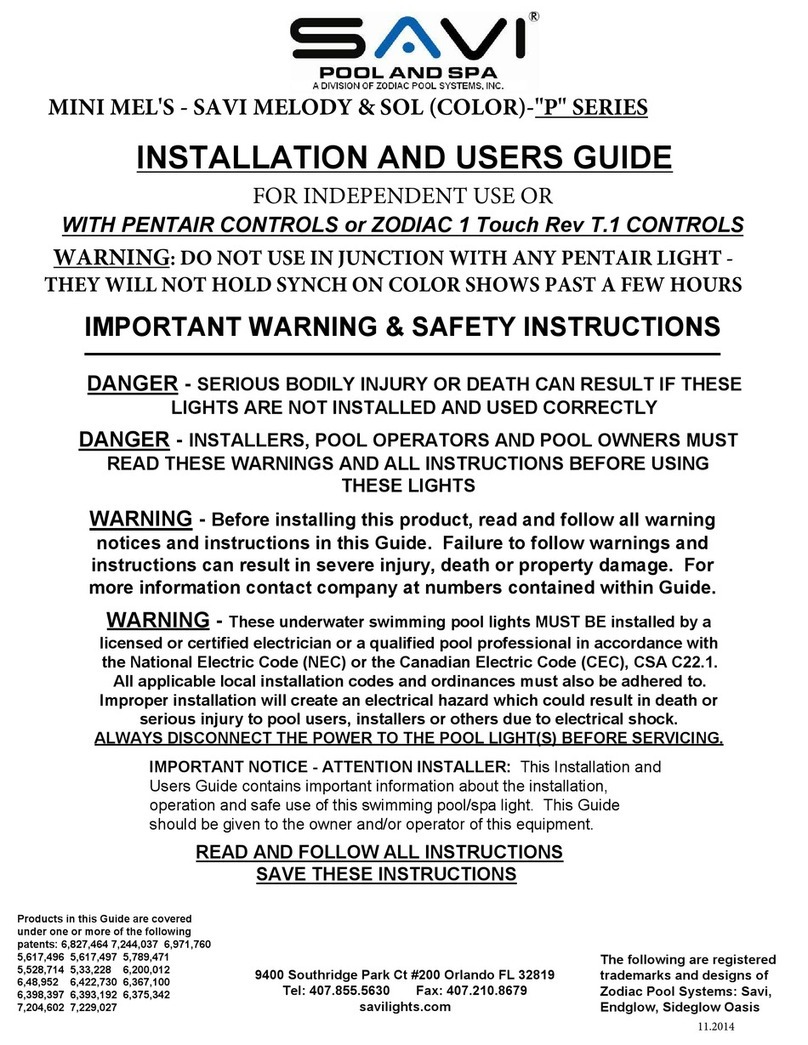 Savi MINI MEL P User manual