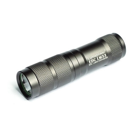 Lumapower EDC LM 33 User manual