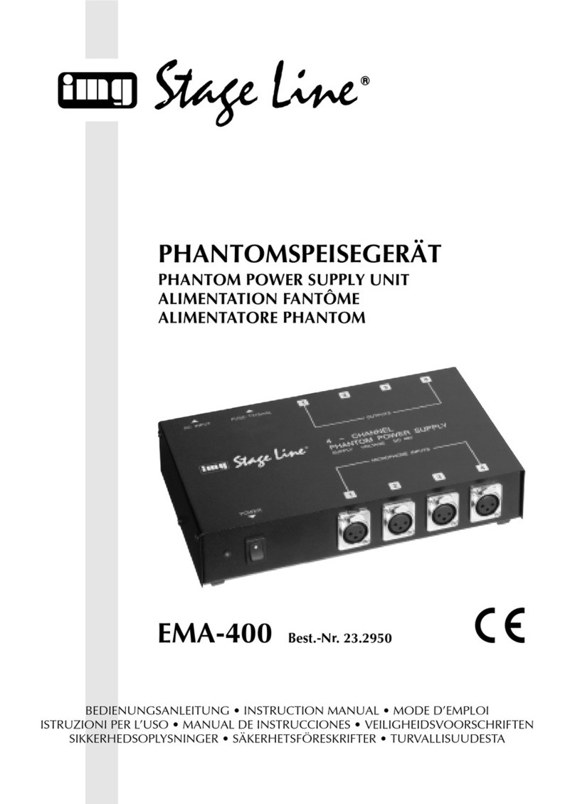 IMG STAGE LINE EMA-400 instruction manual