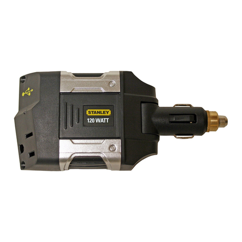 Stanley PCA120 instruction manual