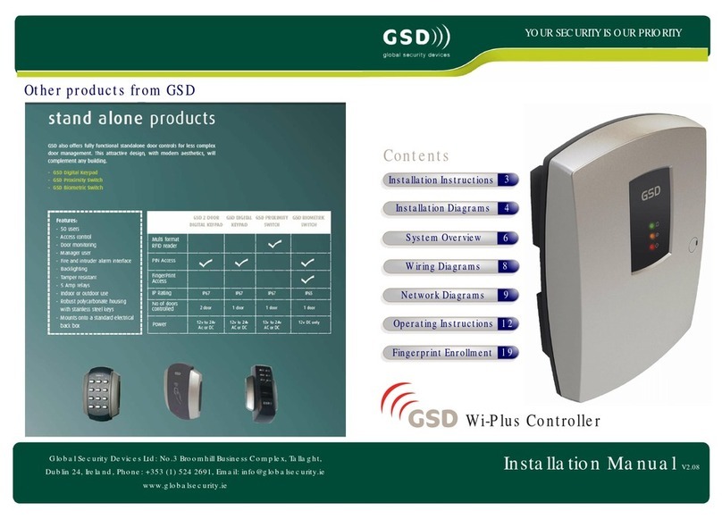 GSD Wi-Plus Controller installation instructions