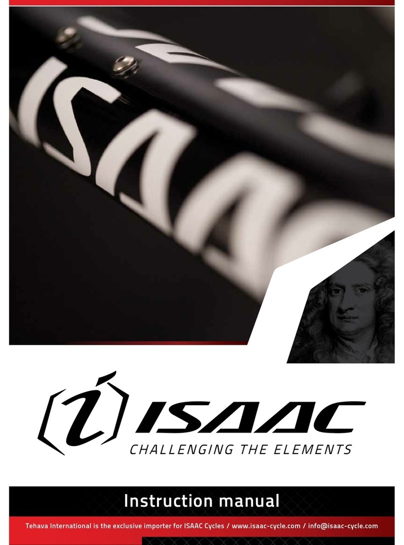 Isaac Bicycle instruction manual