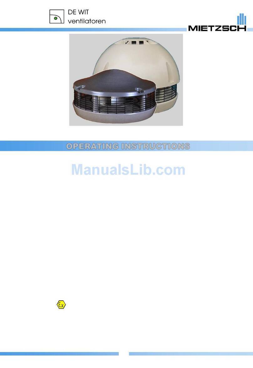 Mietzsch VRR Series operating instructions