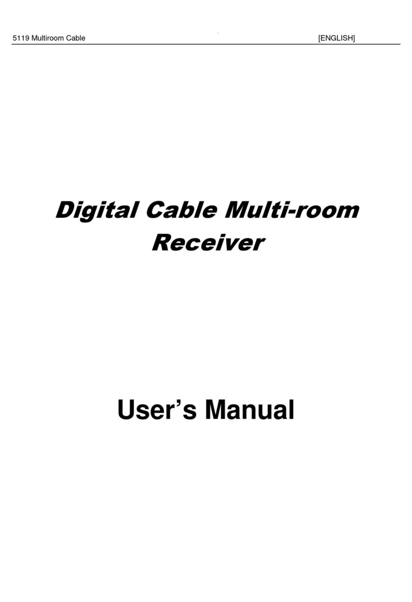 Globo Digital Cable Receiver DVB-C user manual