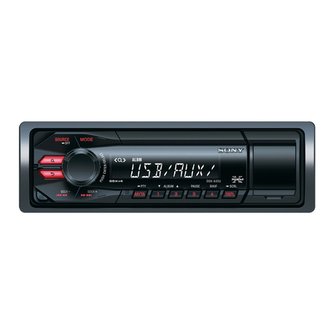 Sony DSX-A35U User manual