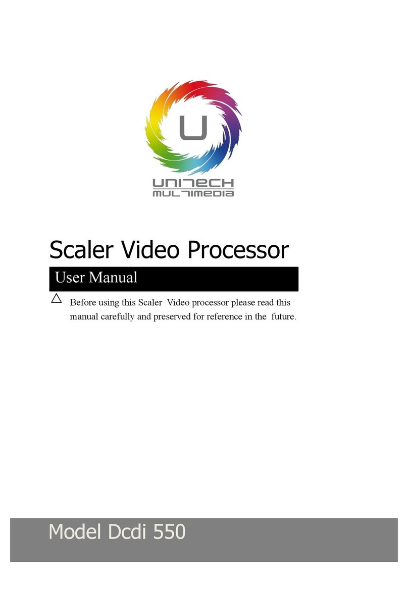 Unitech Multimedia Dcdi 550 user manual