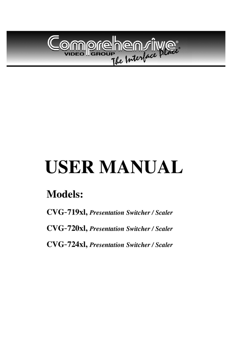 Comprehensive CVG-719xl user manual
