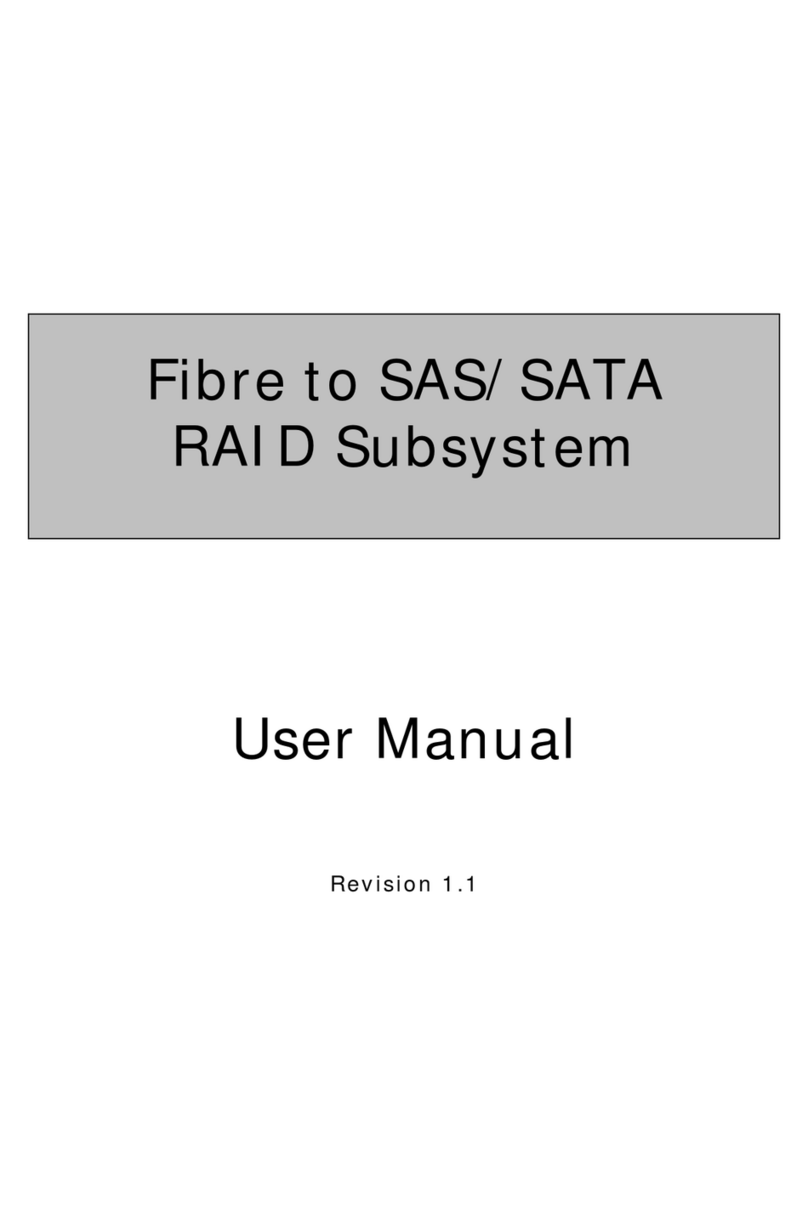 Proware Fibre to SAS/SATA RAID Subsystem user manual Proware Fibre to SAS/SATA RAID Subsystem user manual