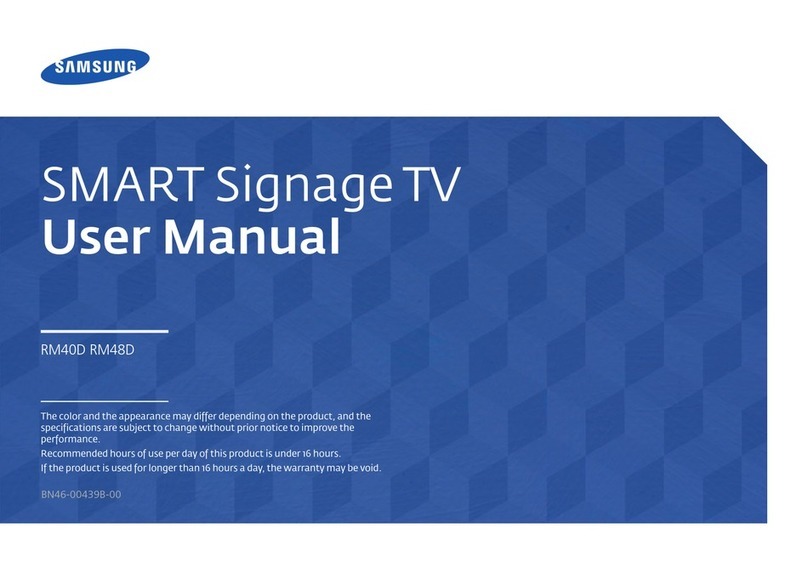 Samsung RM40D User manual