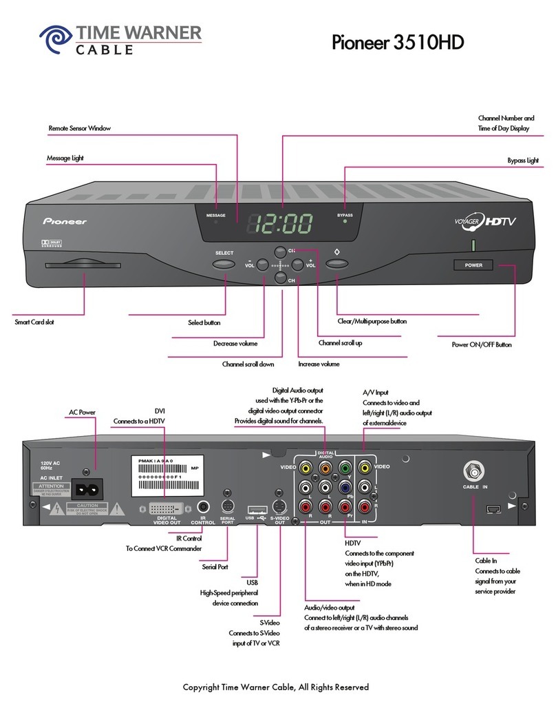 Pioneer BD-V3500HD Series operating instructions
