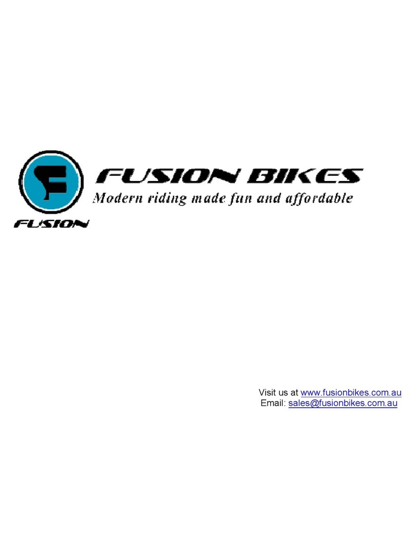 Fusion Bikes 2009 XRT Rally I Assembly manual