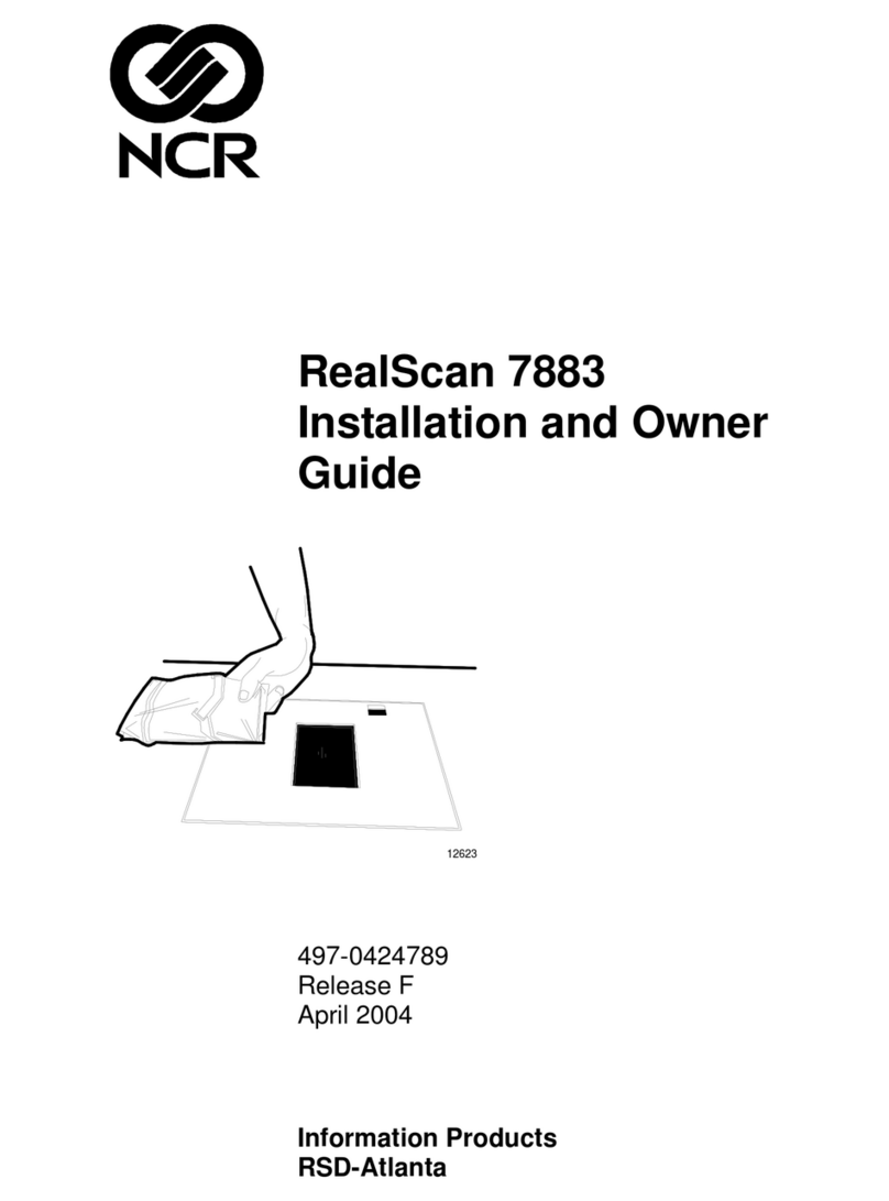 NCR RealScan 7883 Instruction Manual