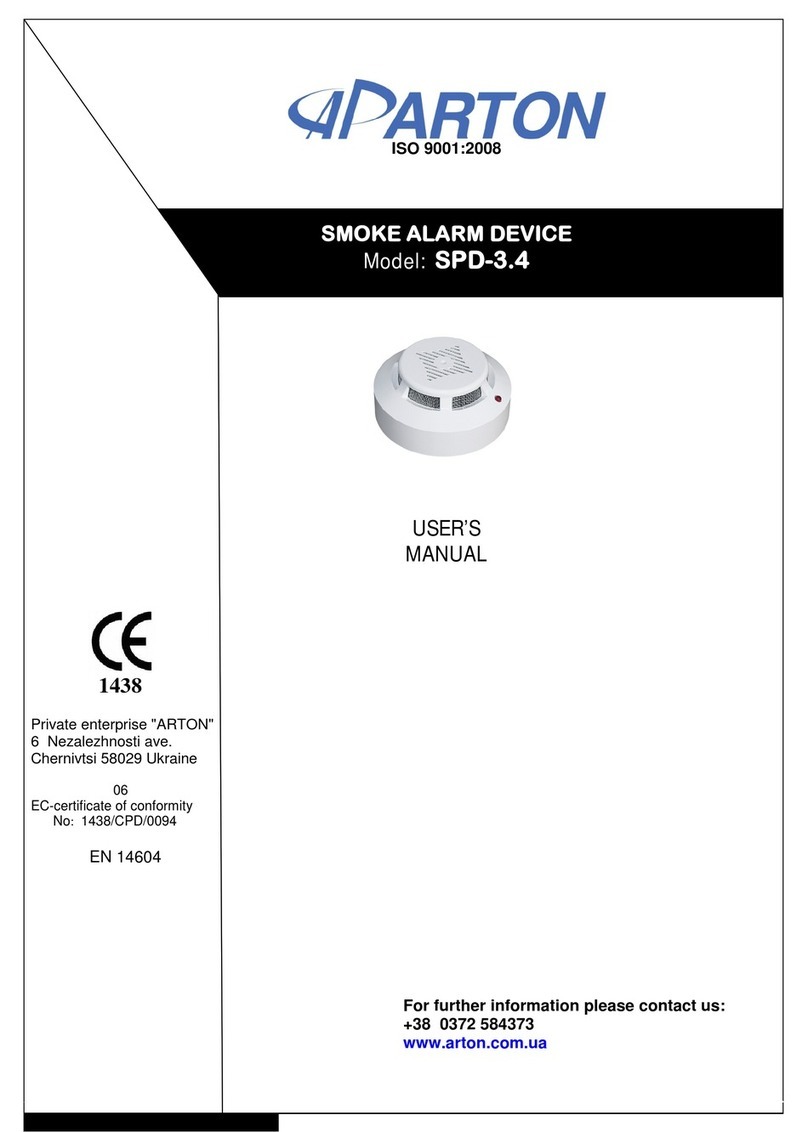 Arton SPD-3.4 User manual