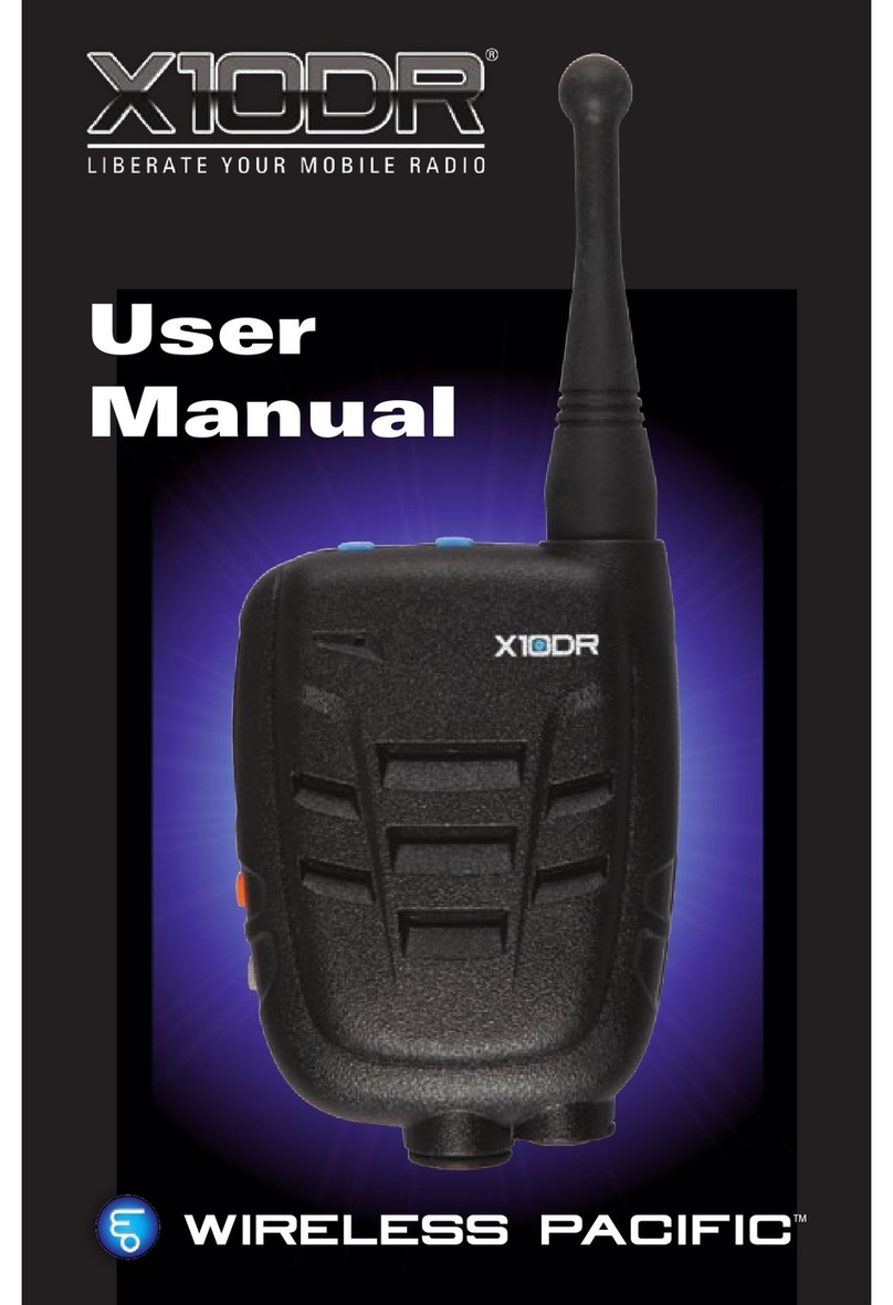 Wireless Pacific X10DR ELITE user manual