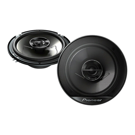 Pioneer TS-G1644R User manual Pioneer TS-G1644R User manual