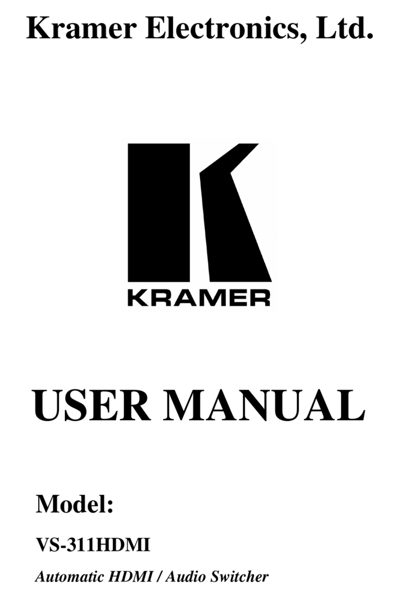 Kramer VS-311HDMI user manual