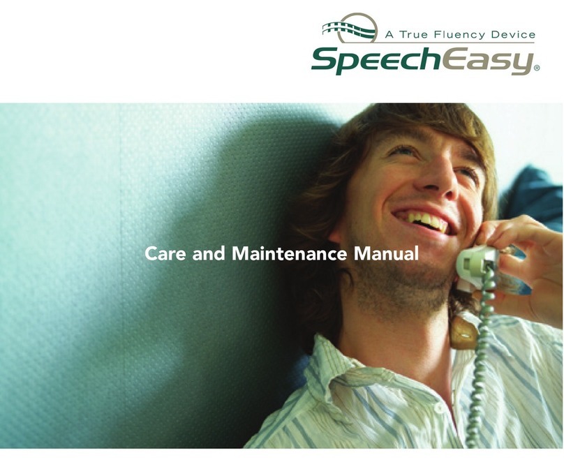SpeechEasy CIC Care and maintenance manual